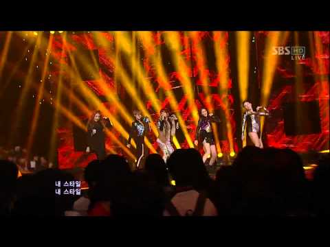(Full HD)121014 RANIA - STYLE @ SBS Inkigayo