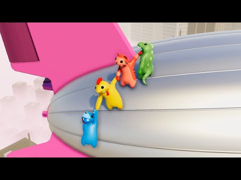 Permainan Merusak Pertemanan Kantor | Gang Beasts!