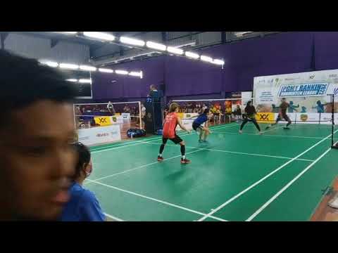 Badminton SF IPGMY GrandFinal Mixed SemiPro - Wei Liang / Chew Ping Vs Taufik Haris / Sannatsha