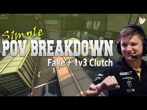 POV Breakdown: Navi's Huge Fake & Clutching by s1mple vs Faze (StarSeries S4)