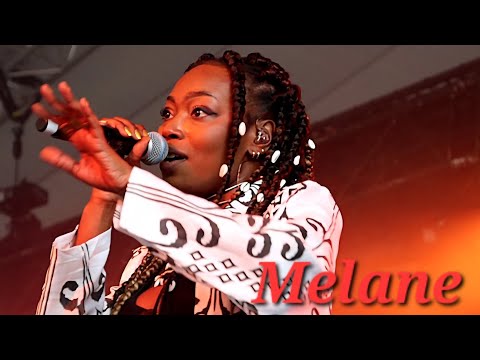 Melane Nkounkolo beim Africa Festival Würzburg 2025 (Deutschland)
