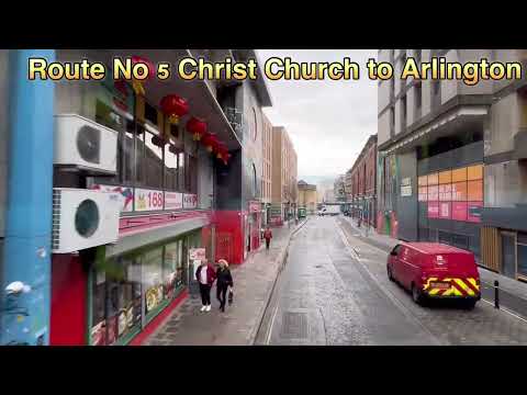 First bus  Bristol route No 5 Clifton village to St Anne’s ,Chapel Way start 07/04/24 -NEW ROUTE