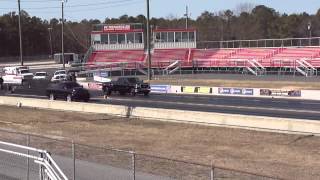 preview picture of video 'Atco Raceway test and tune 4/7/13 Dodge Ram SRT10 vs. Duramax dually'