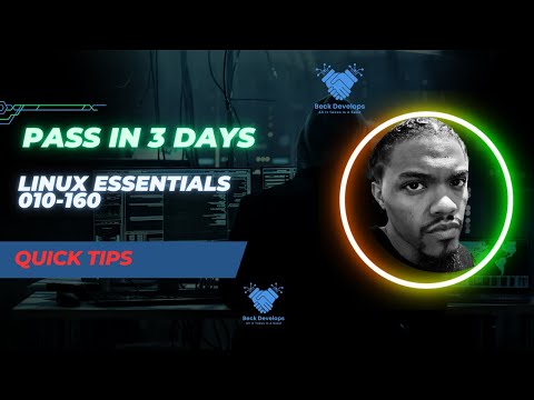 How To Pass the Linux Essentials 010-160 Exam in 3 Days