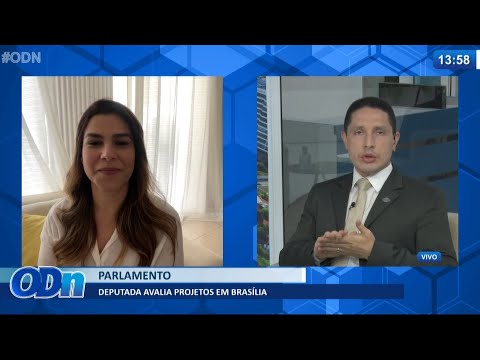 Deputada Federal Marina Santos (SD) avalia projetos em Brasília 04 06 2021