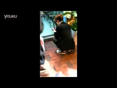 [Fancam] 130701 EXO filming on the street in HongKong (D.O. Focus)