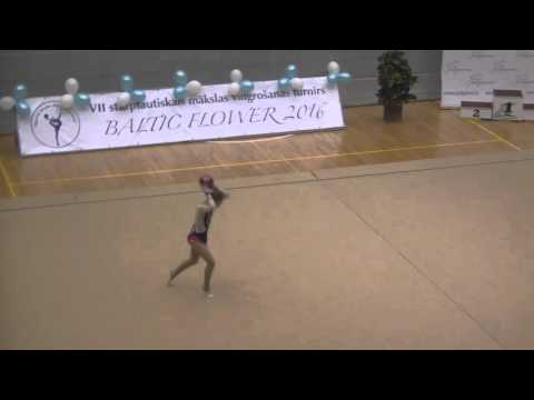 Ena Ercina Baltic Flower 2016 ball