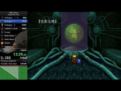 (JP) Wild Arms Any% No ACE Speedrun  - 1:32:07