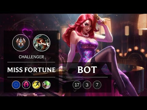 Miss Fortune ADC vs Ezreal - EUW Challenger Patch 8.24