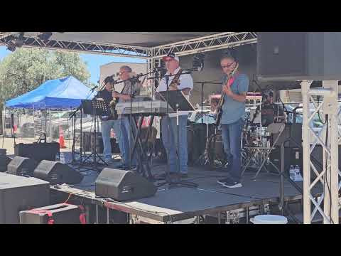 Robert Valdez and the Jammin' Trio at Santa Fe Trail Days Festival in Trinidad, Colorado.