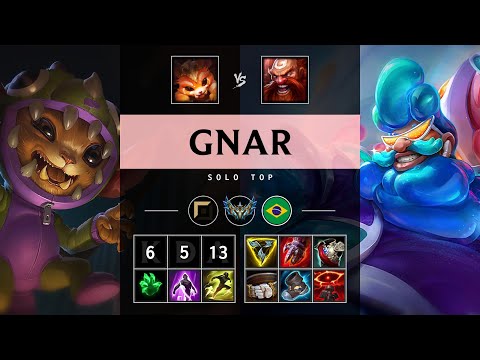 Gnar Top vs Gragas - BR Challenger Patch 25.08