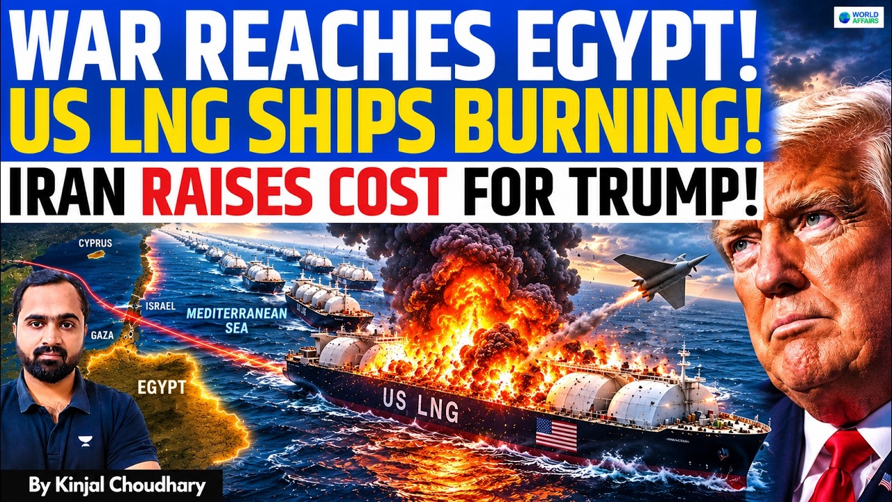 IRAN Strikes US Energy! LNG Tankers Hit In Egypt - Furious Trump Launches Attack! | Kinjal