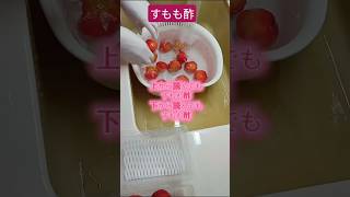 【すもも酢】プラムビネガー #すもも #プラム #果実酢 #フルーツビネガー #簡単レシピ