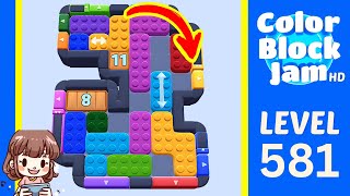 Solution du Niveau 581 de Color Block Jam