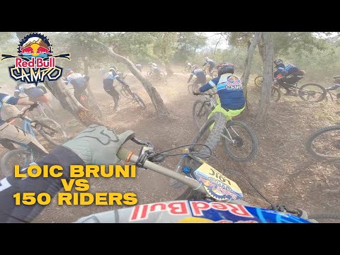 I RACE AGAINST 150 RIDERS GoPro POV -  REDBULL CAMPO MADNESS 🔥