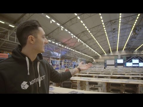 DreamHack Winter 2015 - Rundvandring på DHW
