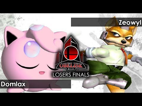 Melee: SMT | Domlax (Jigglypuff/Luigi) V Zeowyl (Fox) - Obelisk 94 Tournament SSBM