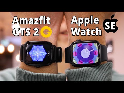 Apple Watch SE vs. Amazfit GTS 2: Muss eine gute Smartwatch immer teuer sein? - Test