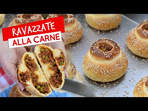 Ravazzate siciliane alla carne: ricetta della rosticceria siciliana