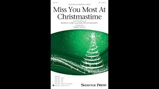 Miss You Most At Christmastime (SAB) - Arranged by Mark Hayes