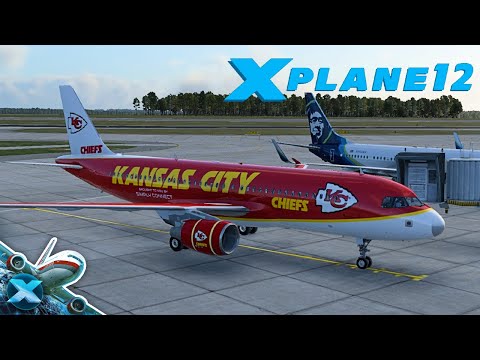 X-Plane 12 - FlightFactor A320 Beta Full Flight  - Simply Connect Virtual Airlines - KORD To KBWI