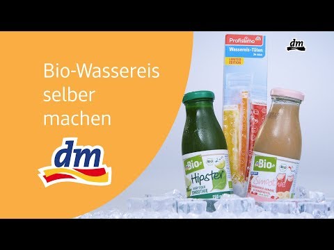 Wassereis mit Smoothies selber machen