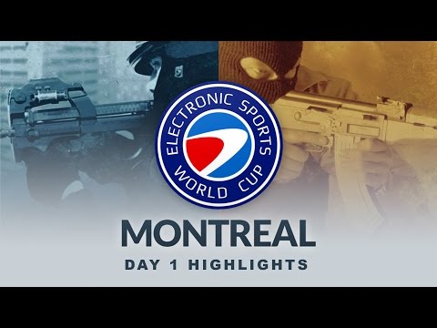 ESWC 2015 MONTREAL - DAY 1 Highlights (FACEIT TV)