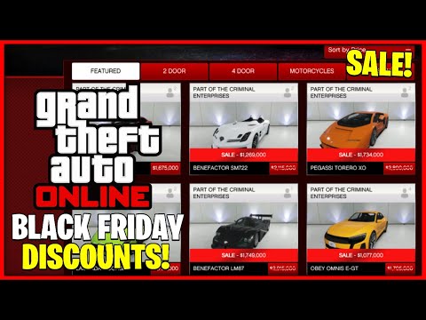 GTA Online BIG BLACK FRIDAY DISCOUNTS! - What To BUY And What To AVOID?