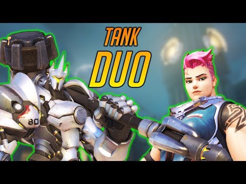 harbleu & emongg KING'S ROW duo - Overwatch