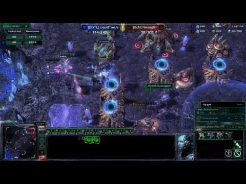 Starcraft 2: Teaja vs HwangSin--TvP--Cloud Kindom--LE--HotS