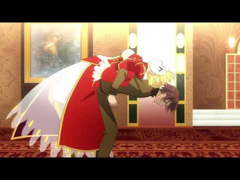 Nero and Hakuno team stretching scene | Fate/Extra: Last Encore Ep 8 (English Dub)