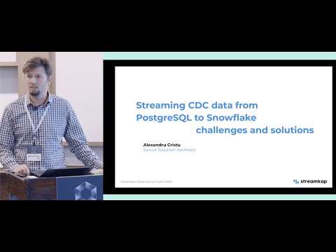 Streaming CDC data from PostgreSQL to Snowflake, challenges and solutions