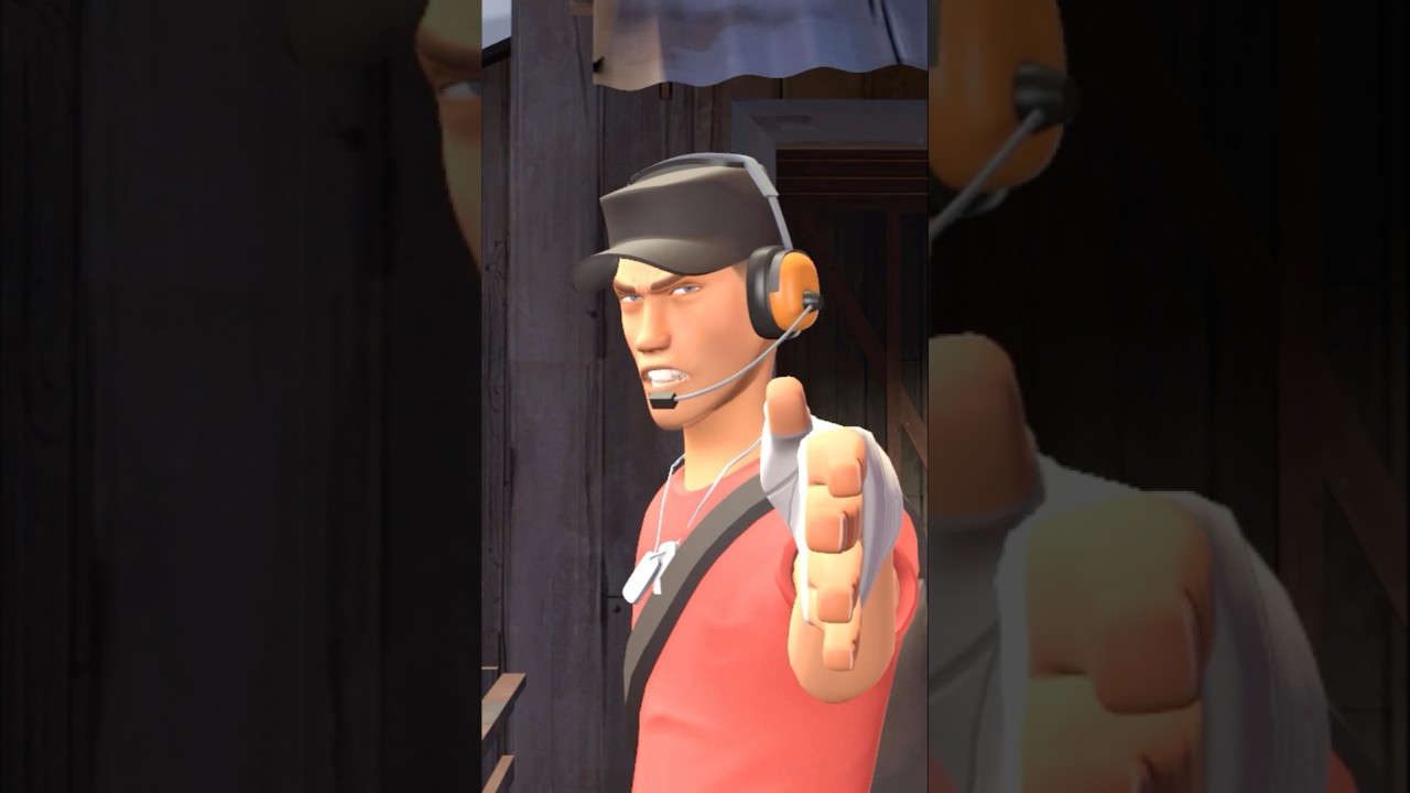 Scout Had Enough #tf2 #sfm #shorts