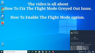 Aeroplane Mode Greyed Out | Unable To Use Wifi And Bluetooth? | Follow this 100% result |