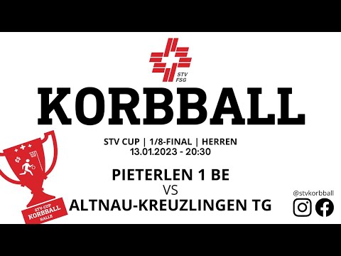 13.01.2023 - 20.30 | Korbball Herren STV-CUP Halle 1/8 Final | Pieterlen BE VS Altnau-Kreuzlingen TG