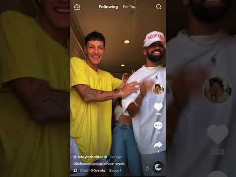 Tayler Holder TikTok with Kellianne Stankus and Nate Wyatt