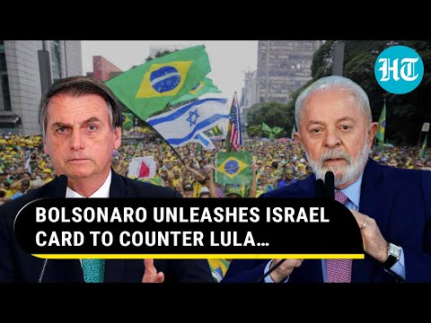 Bolsonaro Waves Israeli Flags At Rally In Brazil Amid Lula’s ‘Holocaust’ Remark Row | Watch