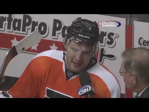 Andrej Meszaros Overtime Goal January 18th 2011 Philadelphia Flyers vs Washington Capitals