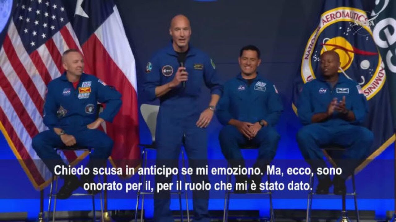 Parmitano nell'equipaggio Artemis III: La mia piattaforma di lancio per lo spazio è l'Italia