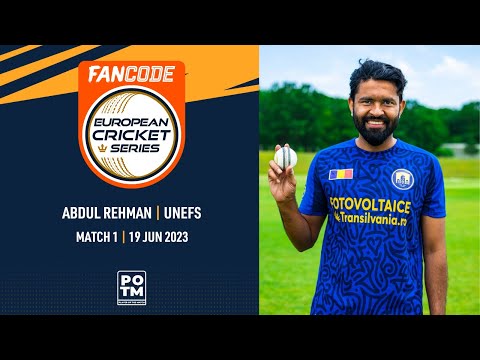 POTM: A.Rehman - UNE vs BUG | Highlights | FanCode ECS Romania | 19 June 2023 | ECS23.475