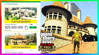 Download lagu NEW MANSIONS DECEMBER PRICE LEAKS, Locations, MANSION Garage,  GTA5 DLC 2025 (GTA Online Update) mp3