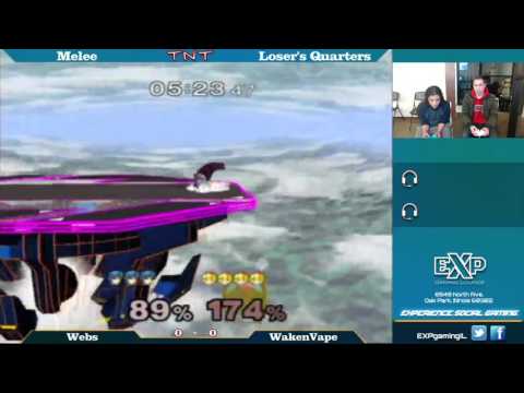 TNT - 9/29/15 - Webs (Marth) vs WakenVape (Peach) - Loser's Quarters