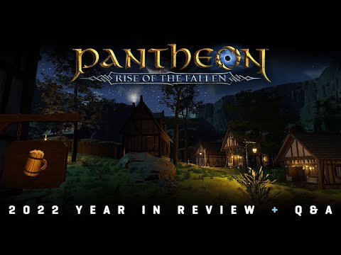 Pantheon Rise of the Fallen's Latest Video Talks 2022 In Review, Pre-Alpha Plans