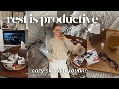 living alone diaries  |  gentle sick day reset: simple steps to feel better