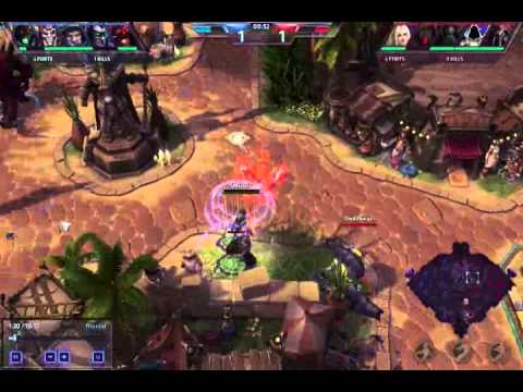 Heroes of the Storm: Abathur secures the kill.