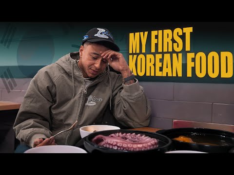 FIRST TIME trying Korean Street Food