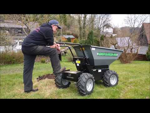Ein neues Akku Gerät von Muck-Truck - der PowerBarrow4WD