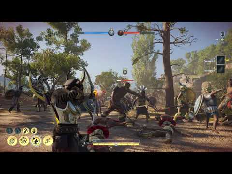 Assassin's Creed Odyssey: Conquest Battle Speedclear with overpowered Hunter Build