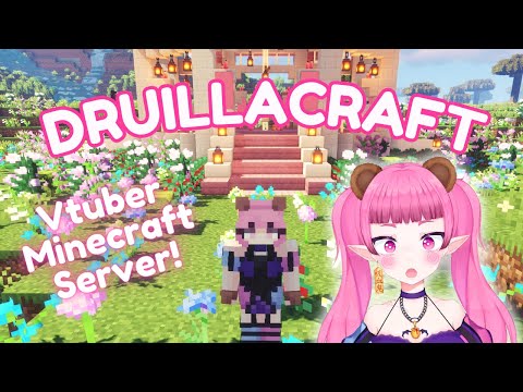 Druilla Kuma - [Druillacraft] Lets Start a Vtuber Minecraft SMP