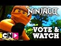 Ninjago | Achtervolging door het oerwoud | Cartoon Network